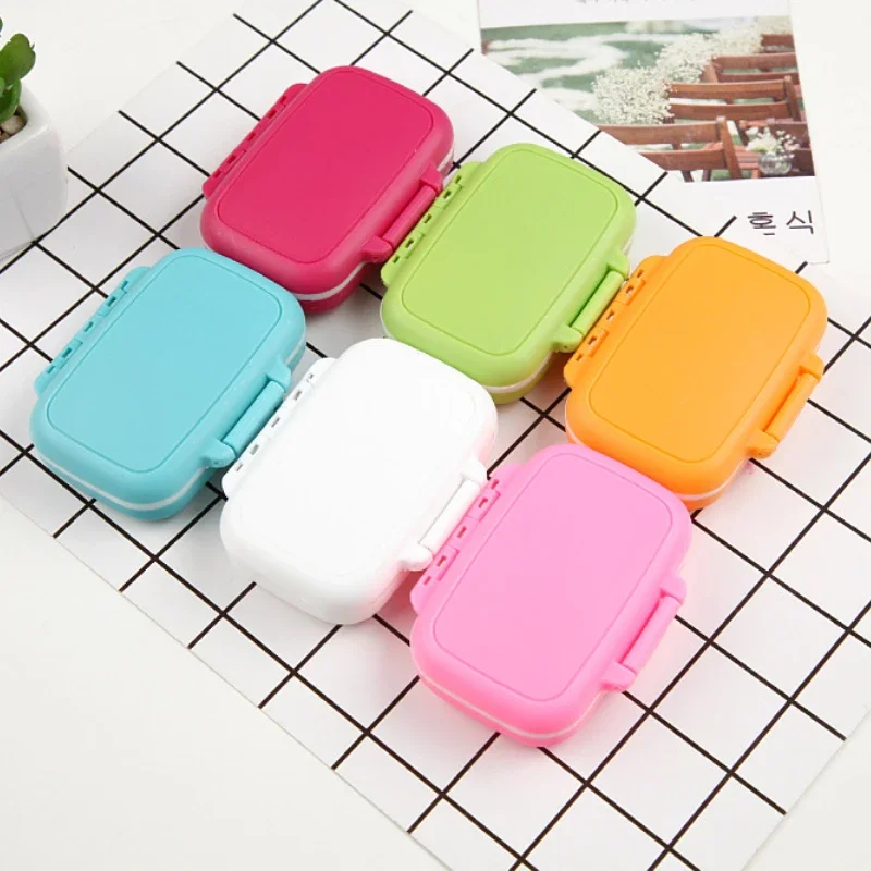 3 Grids Pill Box Tablet Pill Case Dispenser Medicine Boxes Dispensing Medical Kit Mini Organizer Case Holder Pill Splitter