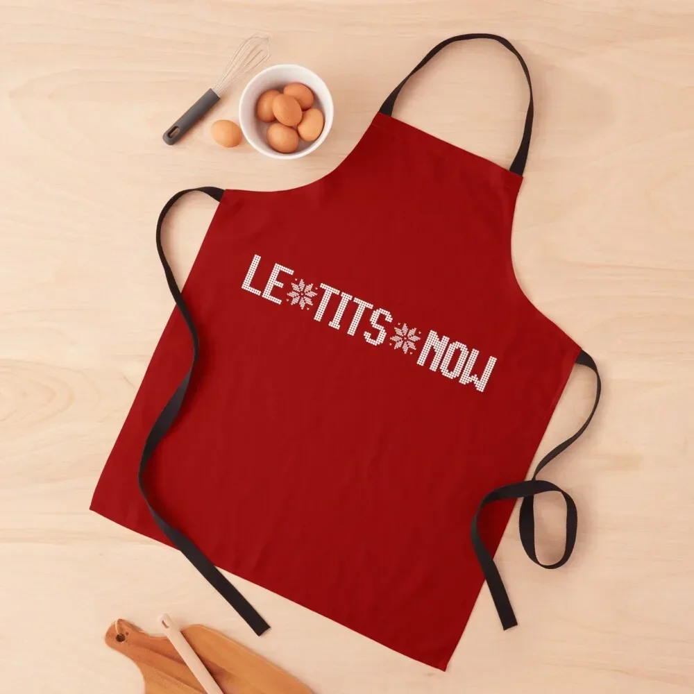 

Le Tits Now Apron Home and kitchen products Customizable Woman Hairdressing Hairdresser Accessories Things For The Kitchen Apron