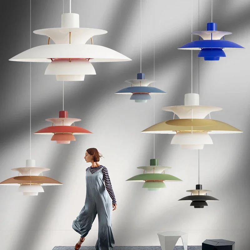 Lampe LED Suspendue en Forme de Parapluie de Haute Qualité, Design Danois, Luminaire de Salon, Loui, Ludéviation, Cuisine, Paulsen, UFO 5, Livraison Directe
