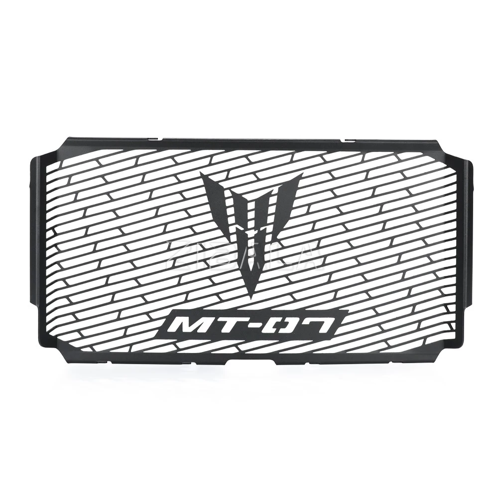لياماها MT-07 MT07 Y-AMT 2025 2026 2027 MT 07 شبكة المبرد معدات الحماية غطاء الشوايات دراجة نارية حماية الملحقات #4