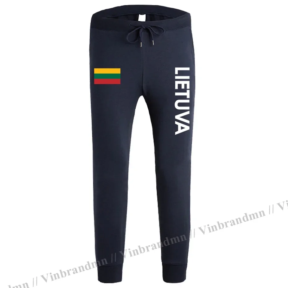 Lituania Lituana LTU Lietuva Lietuvos pantalones para hombre joggers mono pantalones de chándal pista sudor fitness deportes tácticos casual nuevo