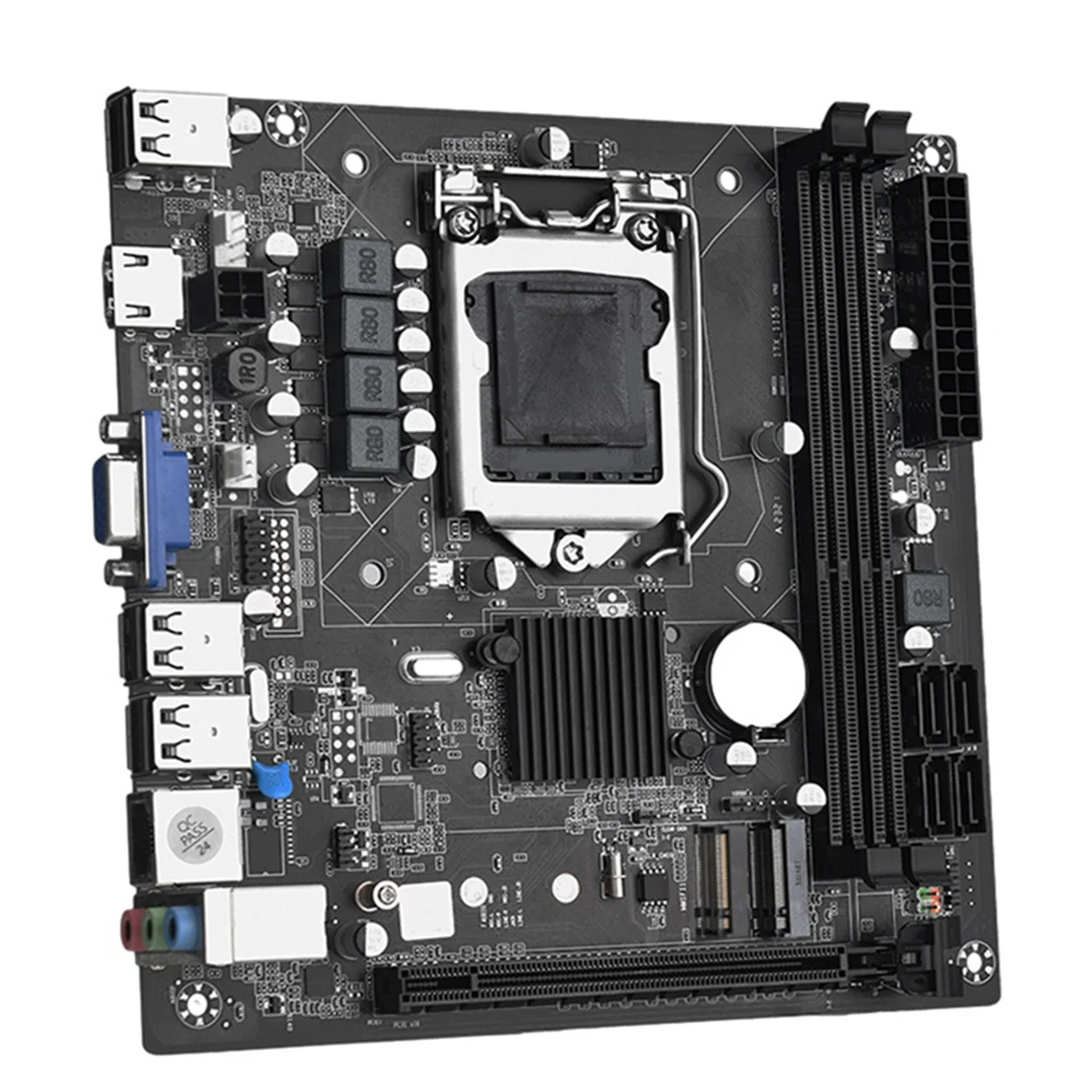 ITX H61 Desktop Motherboard I3-2130 1X DDR3 1600MHz 4G RAM CPU