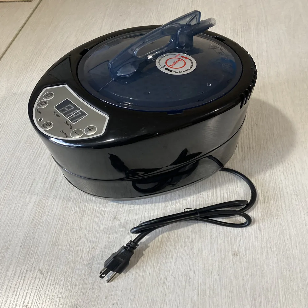 Imagem -04 - Power Black Steamer Pot Gerador de Sauna Terapia Doméstica para Aquecimento 3l 1500w eu Eua au Plug uk Novo Estilo 2024