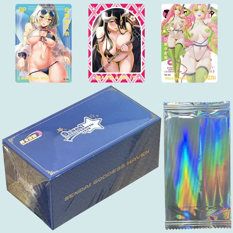 

2024 Lastest Senpai Goddess Haven 5 Collection Card Most Popular Waifu Booster Box ACG TCG CCG Doujin Toys And Hobbies Gift