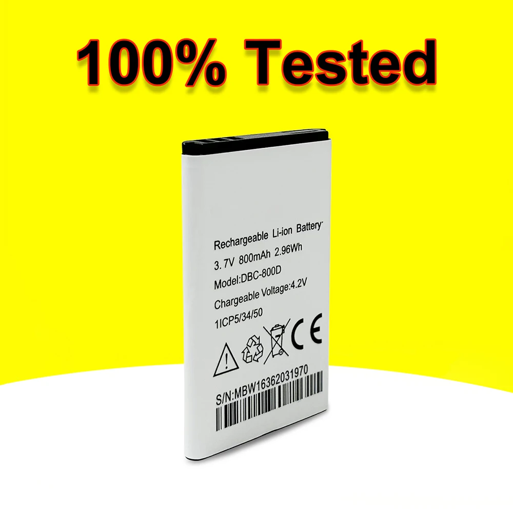 100% New 800mAh Dbc-800d High Quality Battery For Doro 500 506 508 509 510 515 6520 6030 CELL PHONE In Stock Fast Delivery