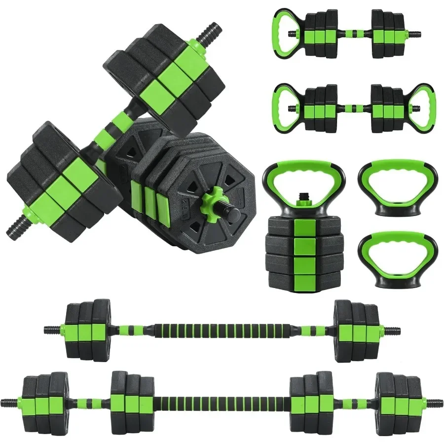 3-In-1 3-In-1 Octagonal Adjustable Dumbbell Set, 66 Lbs Free Weights Dumbbells with Anti-Slip Handle for Men Women, Versatile Dumbbell - Aliexpress Deal