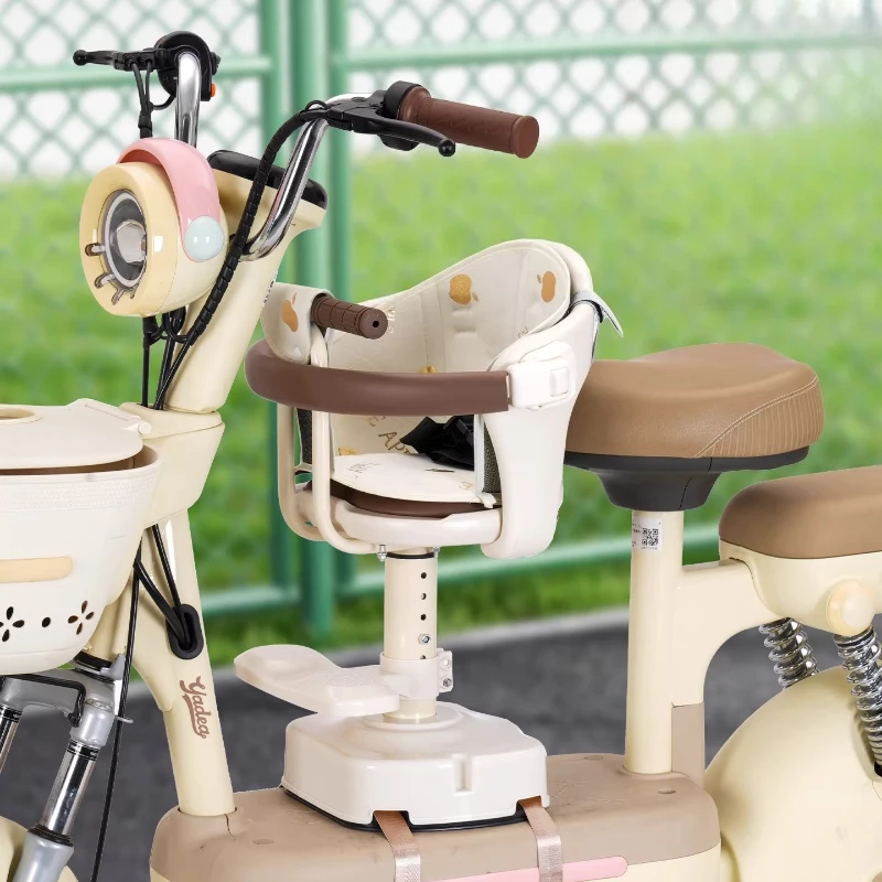 

Переднее складное комфортное детское сиденье для электромобиля с быстрым креплением и регулировкой