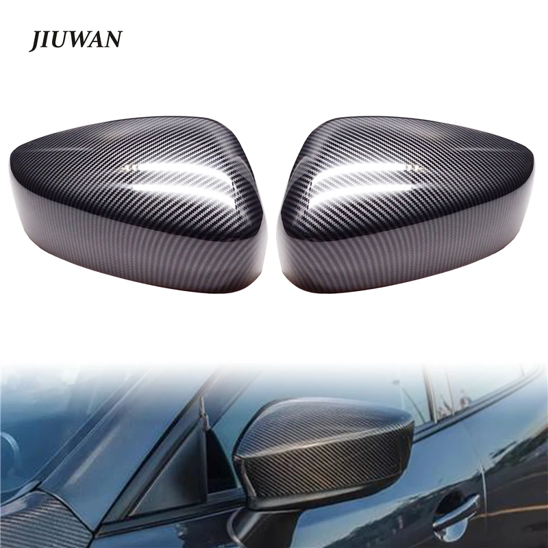 Car External Rearview Mirror Cover Trim Lid Wing Side Mirror Cap Housing Shell For Mazda 3 Axela 2014 2015 2016