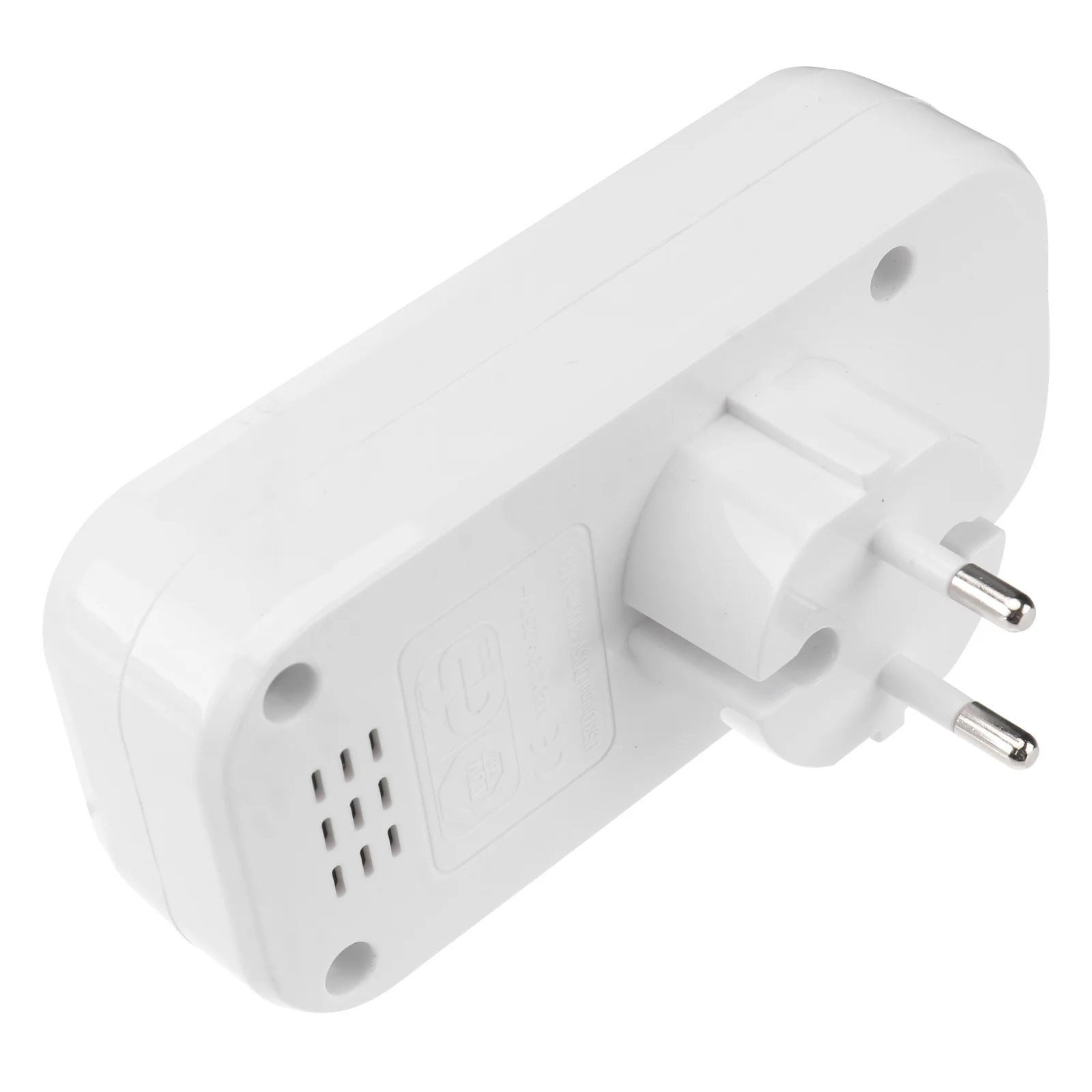 

European Double Socket Power Adapter Plug Dual USB Travel Conversion Plug Fireproof Socket Outlet Strip Adapter