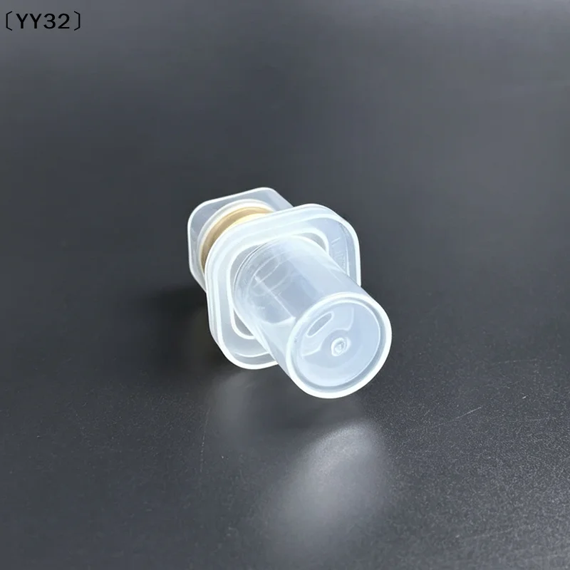 Durable Clear Plastic Sealed Storage Vials Leak Proof Lids Assorted Sizes For Lab Cosmetic Storage〔YY32〕