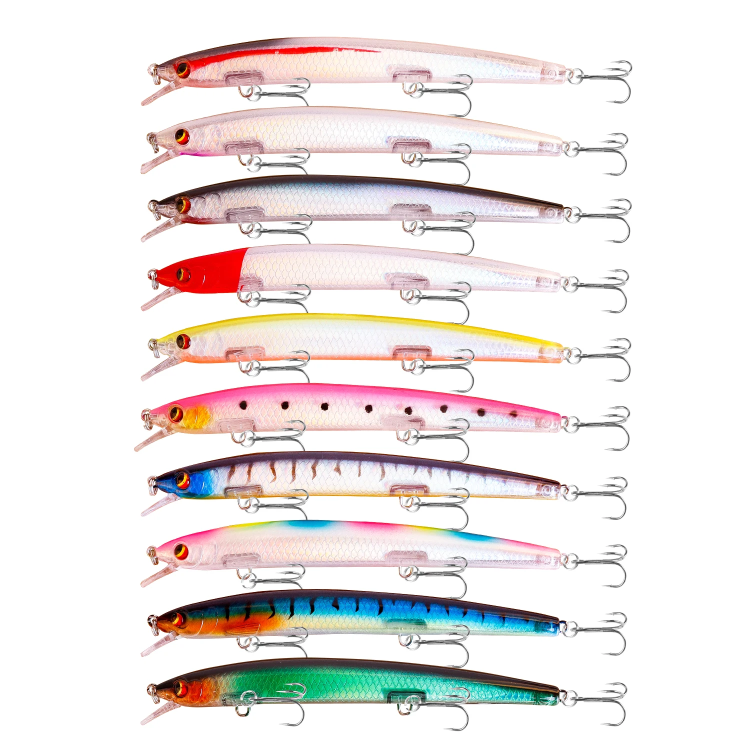 Minnow flotante para trucha y lucio – Cebo vivo eficaz - imagen 5