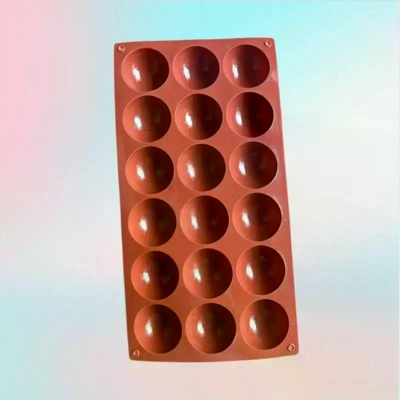Semi Sphere Silicone Chocolate Mold Half Ball Cake Tray Baking Moulds DIY Pudding Candy Jelly Kitchen Baking Tool