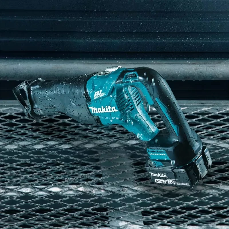 Makita 3000SPM Serra elétrica sem escova alternativa Serra multifuncional sem fio com 4 peças de lâminas Ferramentas de corte de madeira de metal