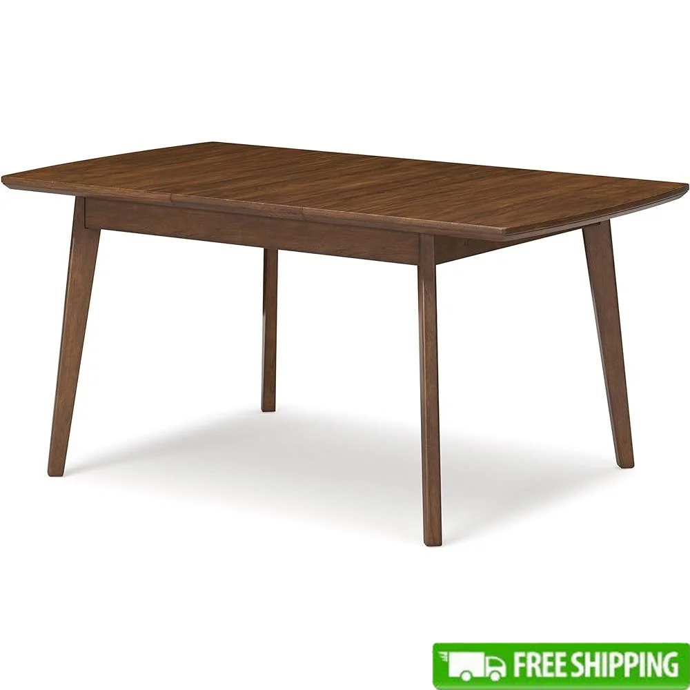 伝統的なセルフストレージ拡張ダイニングテーブル 6 席多用途広葉樹構造エレガントなオープンフレーム理想的なダイニングルーム