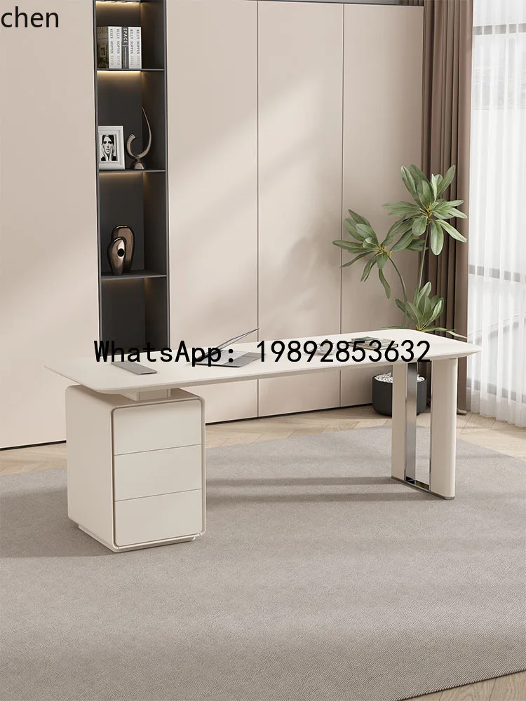 X1 desk Italian solid wood  baking paint simple computer home study writing desk