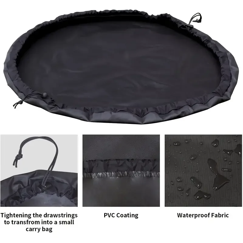 50cm/90cm/130cm Durable Wetsuit Changing Mat Waterproof Dry-Bag Wet Bag Great for Surfers Wetsuits Dive Shoes Wet Shirts