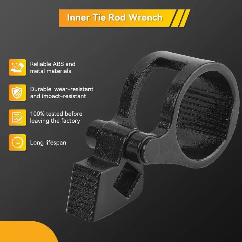 27-42mm Kfz-Innenlenkstangen-Schlüssel, Werkzeug zum Entfernen von Lenkgetriebe und Ritzel für die Reparatur und Wartung von PKW, LKW, Anhängern und Wohnmobilen – Detail 7