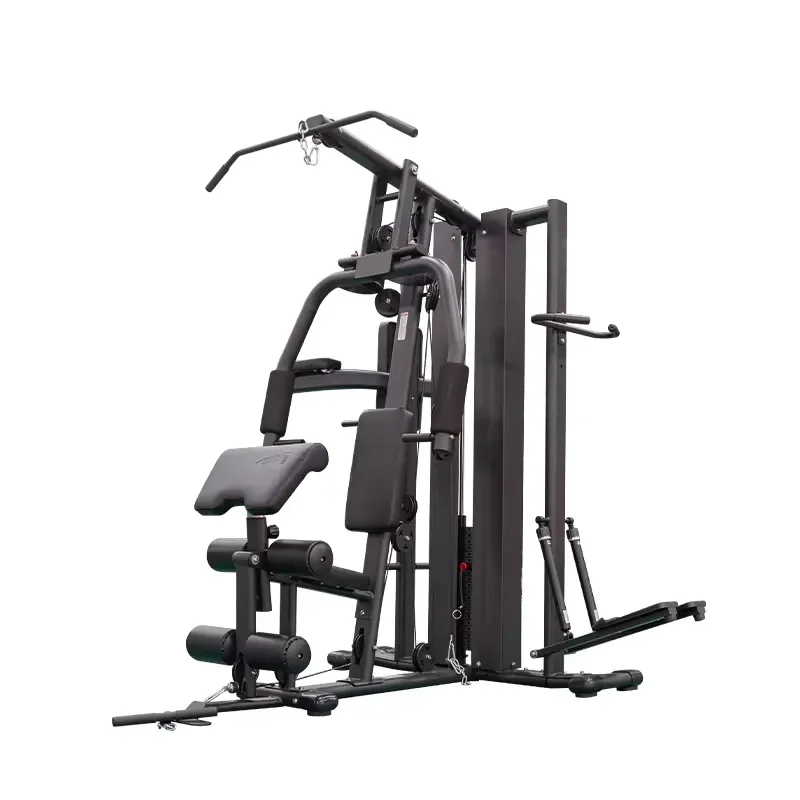Wholesale Price Single Person Standing Training Three Station Multi-Function Exercise Equipment for Strength Training