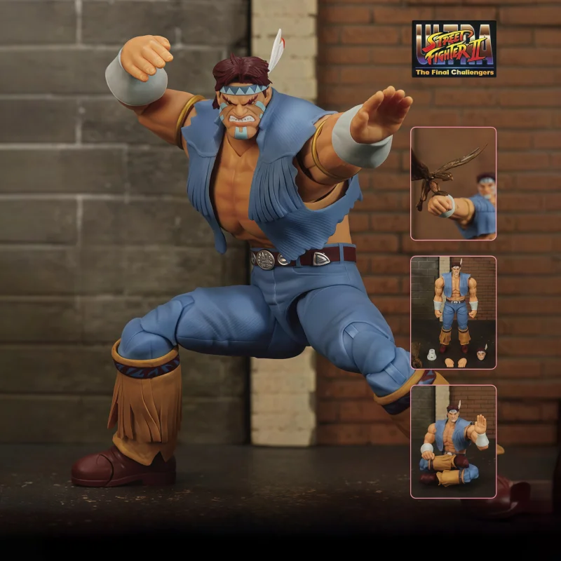 

Jada Toys 1/12 Street Fighter T Hawk Articulated Action Figure Pvc Collectible Model Toy For Game Collection Desk Decor Gift