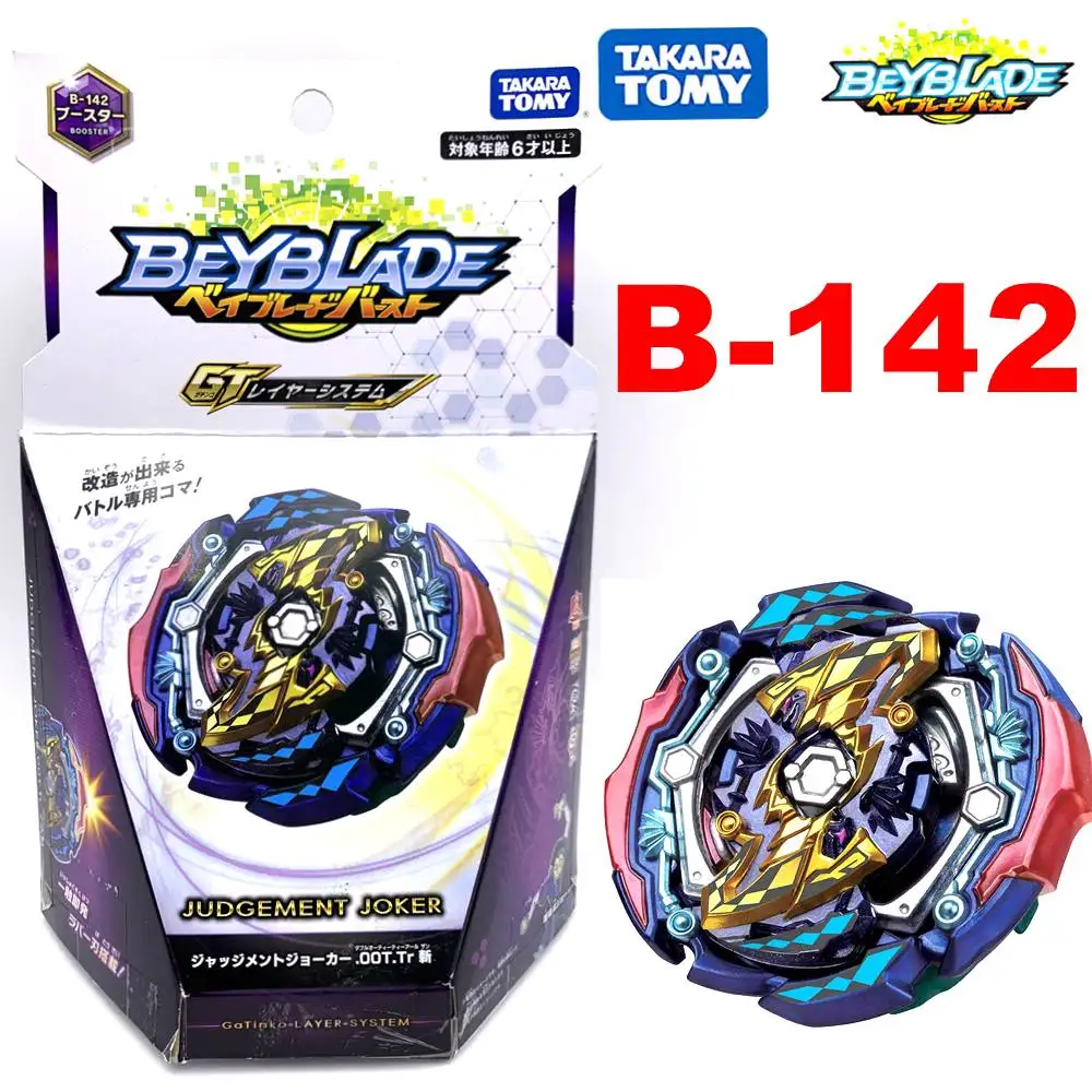 

TAKARA TOMY BEYBLADE GENUINE BEYSCOLLECTOR B-142 Booster Judgement Joker.00T.Tr ZAN