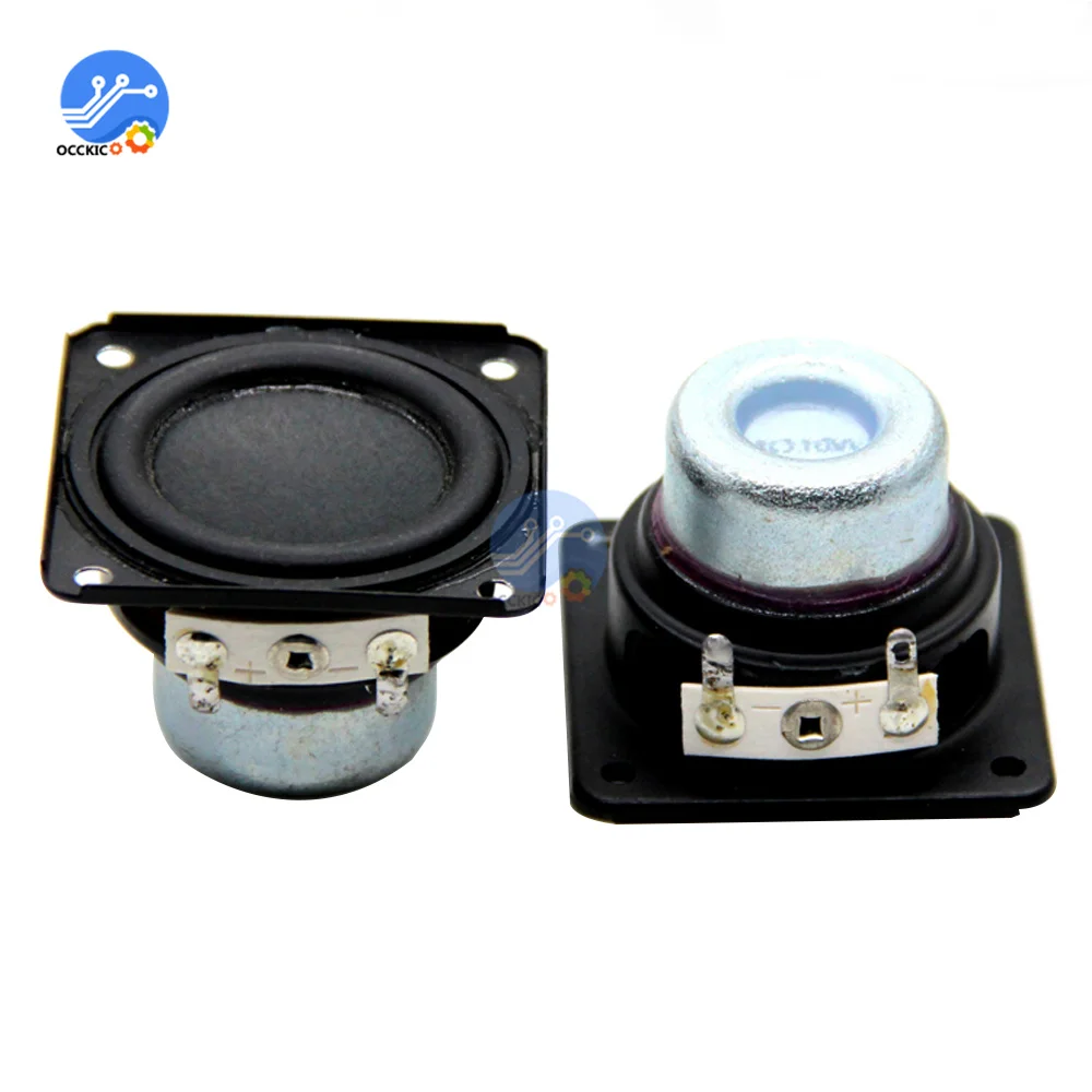 1.5/1.8/2นิ้ว Mini แบบพกพาลำโพง4Ohm 3W 5W 10W ภายใน Magneticbass มัลติมีเดียลำโพง DIY ลำโพง
