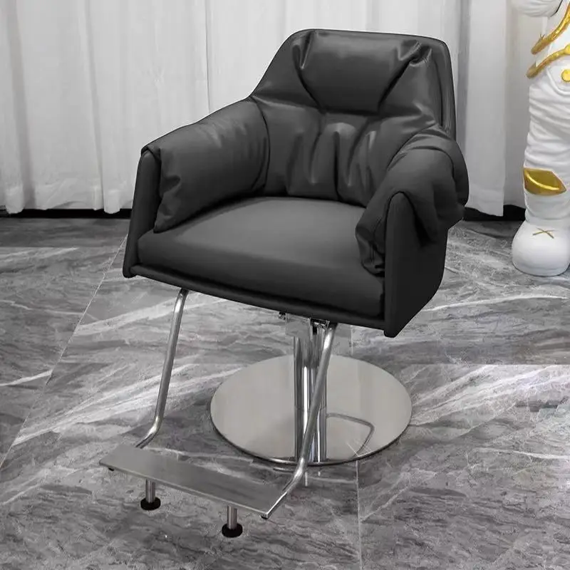 New Barber Shop Chair Hair Salon Dedicated High-end Haircut Perm And Dyeing Chair Fashionable Hair Cutting Stool