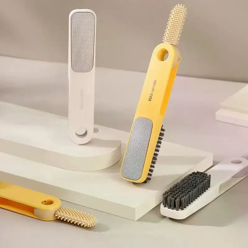 Smerigliatrice per piedi in acciaio inossidabile con spazzola per la pulizia Rimuovi calli della pelle morta Lima per pediluvio per raschiare il tallone sulla pelle della suola