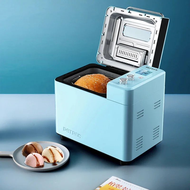 PE9709 electric bread machine Bread Maker toast kneading machine, silent sprinkling of fruit material new