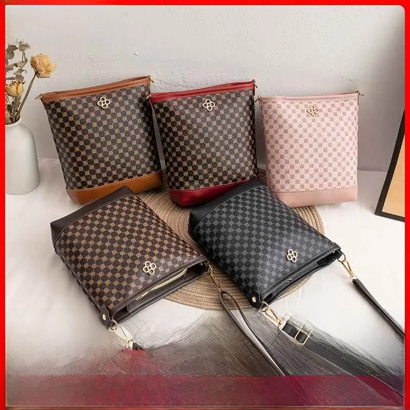 

Retro Buet Bag Simple Floral Print Women's Crossbody oulder Bag Faionable mat Ladies Handbag Daily Use