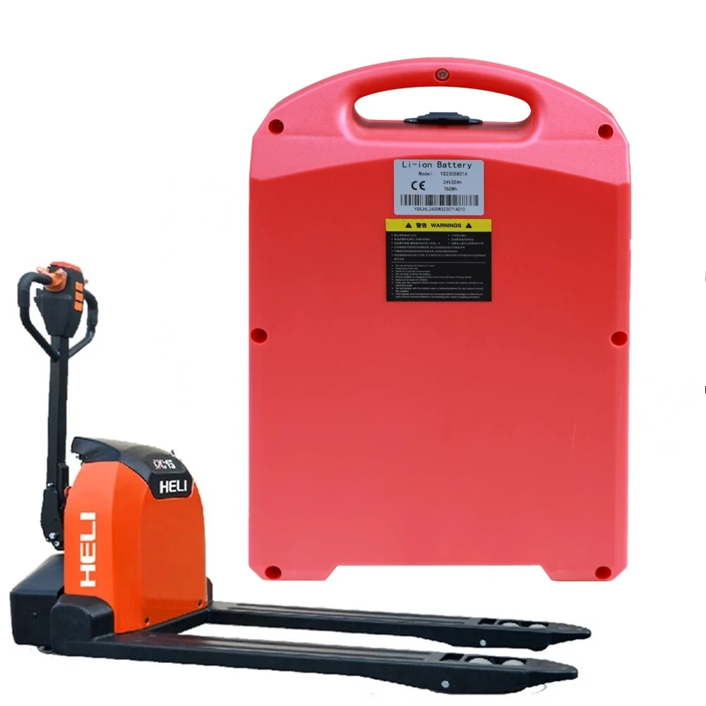 

24V 30Ah LiFePO4 Lithium Battery for Heli CBD15J-LI3 Electric Pallet Jack Forklift