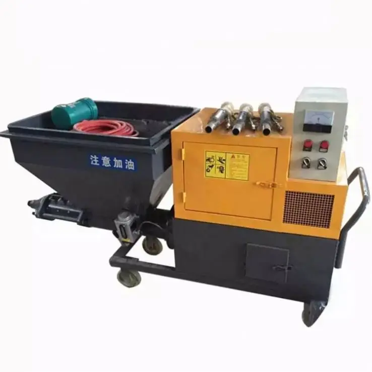 Supply Cement Mortar Fireproofing Spray Spraying Plaster Pump Machine