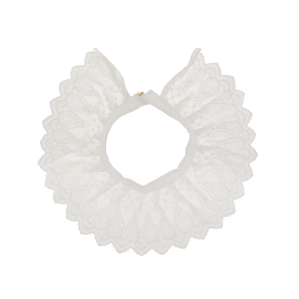 White Lace Tops Detachable Half Shirt Collar Collar Necklace·