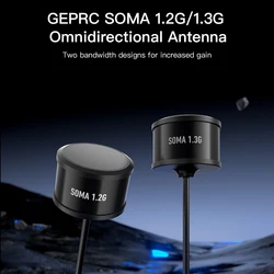 GEPRC SOMA 1.2G/1.3G FPV Antenna guadagno 2dbi 170mm RHCP SMA