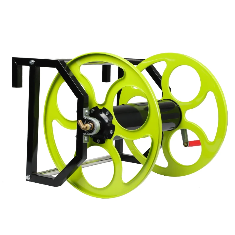 Hose Winding Device Agricultural Hand Coil Winding Machine Winding Artifact Stainless Steel Hose Car Storage Rack Hose Reel