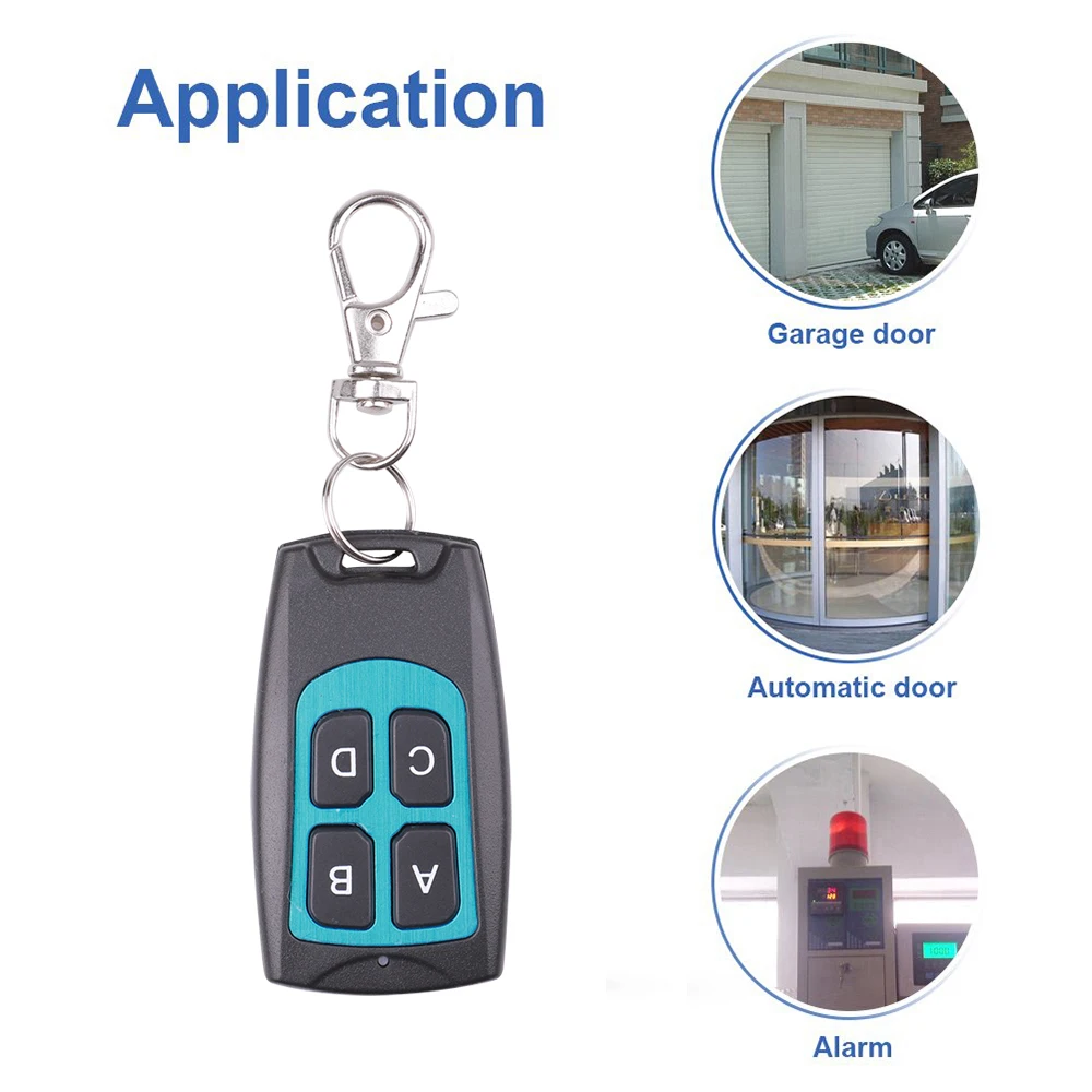 433.92 Mhz Duplicator Copy Remote Control For TOP 432EV TOP-432NA TOP432NA For Universal Garage Door Gate Key Fob Remote Control