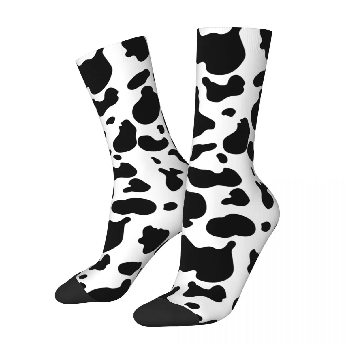 Women's Cow Patter Socks Cotton Casual Dairy Cow Animal Socks High Quality Accessories Middle TubeStockings Little Small Gifts