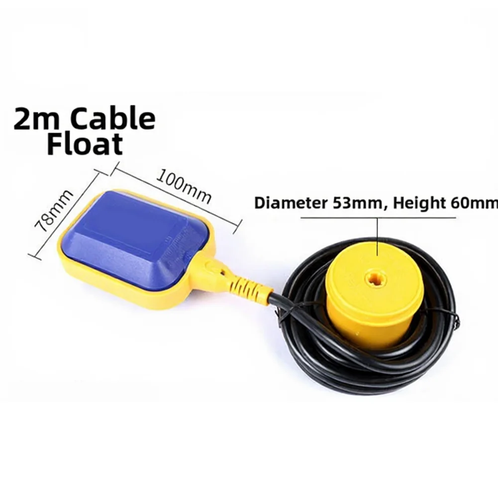 Water Level Control Unit with Mechanical Float Sensor for Inlet Outlet Valve Automation in Municipal and Agricultural Tanks