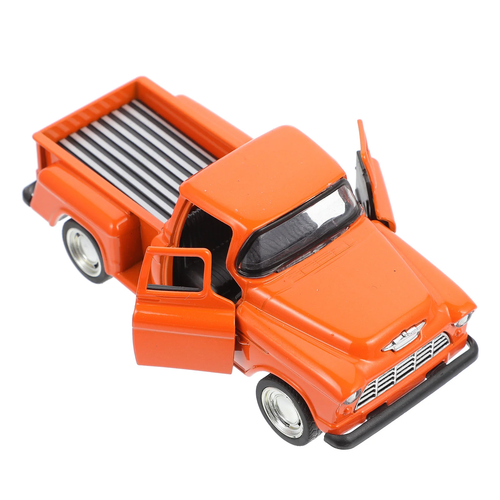 Pickup Truck Model Small Outdoor Toys Vintage off Road Alloy Miniature Car Vehicle Toddler Kids