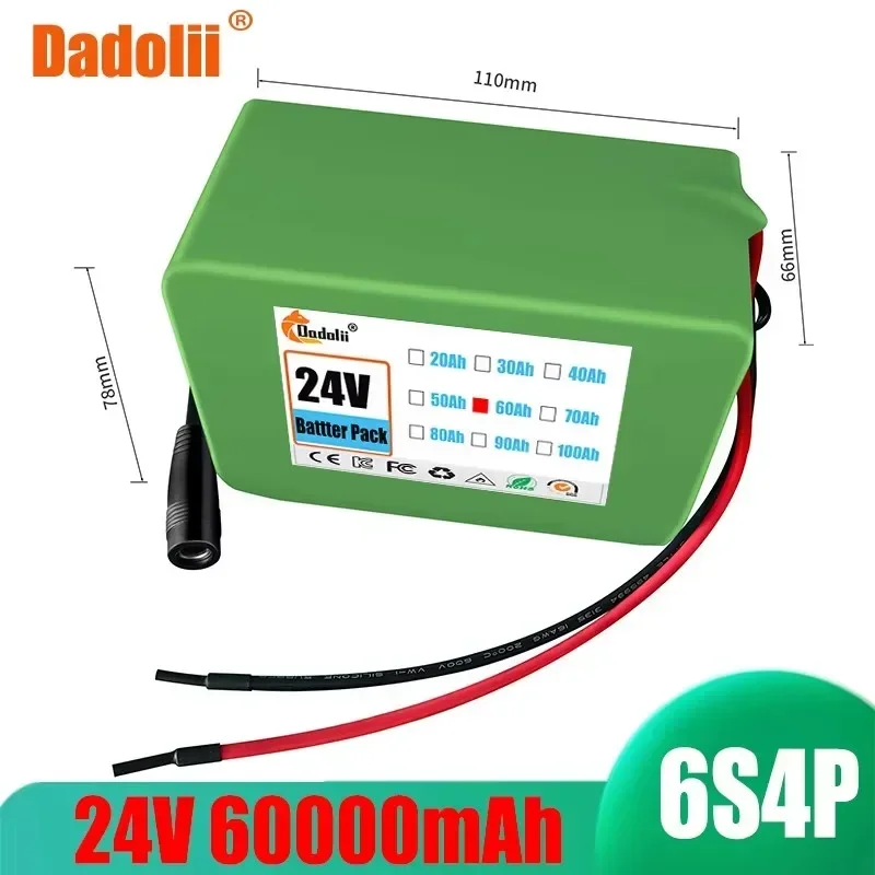 

6s4p 24V 40Ah 18650 Battery Lithium Battery 25.2v 40000mAh Electric Bicycle Moped /Electric/Li Ion Battery Pack