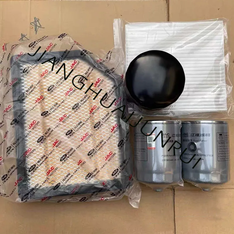 

5pcs Filter Set for JAC T6/FRISON T8 Truck Pickup Petrol 2.0L Air,Oil,Cabin Filter engine filter, diesel filter 1109130P3110