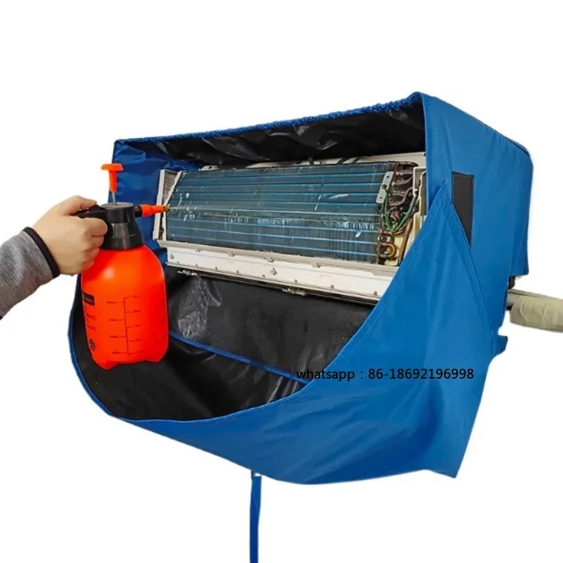 2026 Nueva cubierta de limpieza de aire acondicionado, bolsa impermeable de 1-3 caballos para desmontaje y lavado generales de la máquina interna