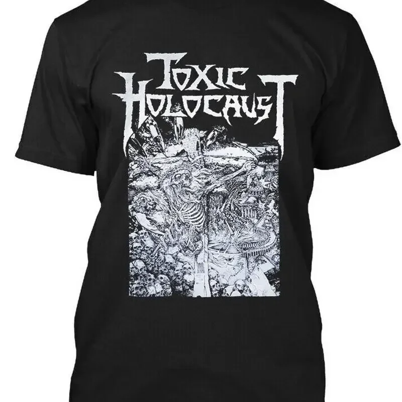 New POPULAR Toxic Holocaust Nuke the Cross American Music Retro T Shirt S 5XL