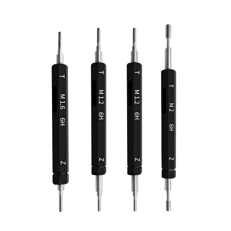 Imagem -05 - Parafuso Métrico Padrão Tooth Thread Plug Gauge Aço 6h Ferramenta de Medição Alta Qualidade Atacado 1pc