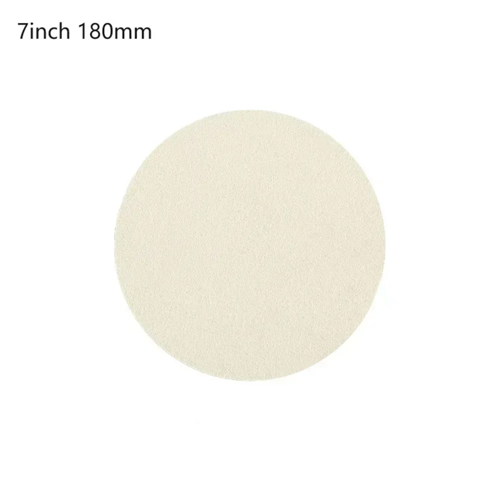 3/4/5/6/7/8 Inch Wool Felt Polishing Wheel Buffing Pads For Angle Grinder Electric Drill Metal Marble Glass Ceramics Polishing