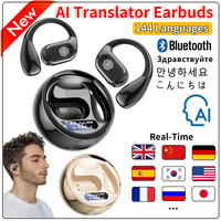 Translation Earbuds AI Earphone Translator 144 Languages Translation Earphones Bluetooth Wireless Headphones Real Time Translate