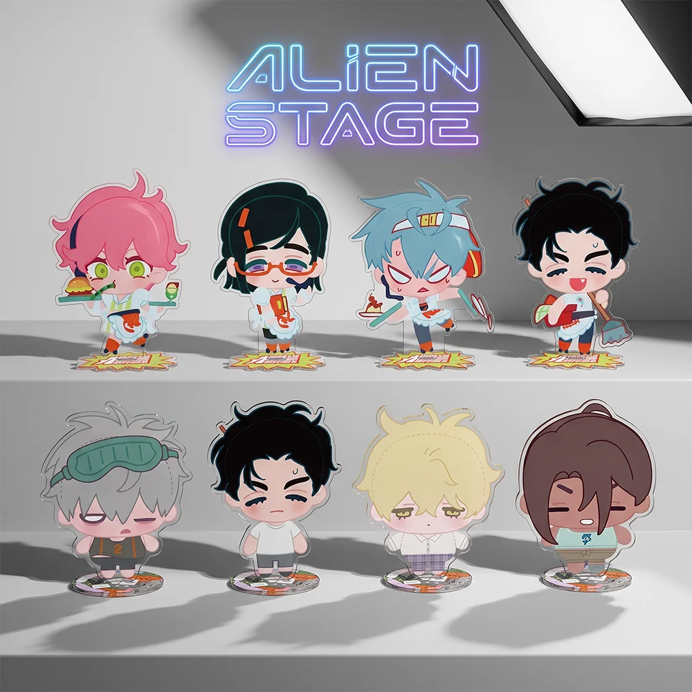 ALIEN STAGE Mizi Till Ivan Luka Sua Hyuna 4th Anni DAY&NIGHT 10CM Acrylic Stand Keychain 2026 New Anime Stand Desktop Ornament