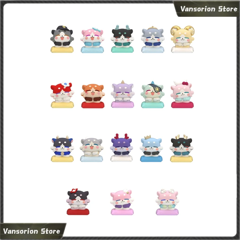 Heydolls Honkai Star Rail Chibi Mini Figure Set Anime Character Collectible Desktop Display Decoration For Game Fans
