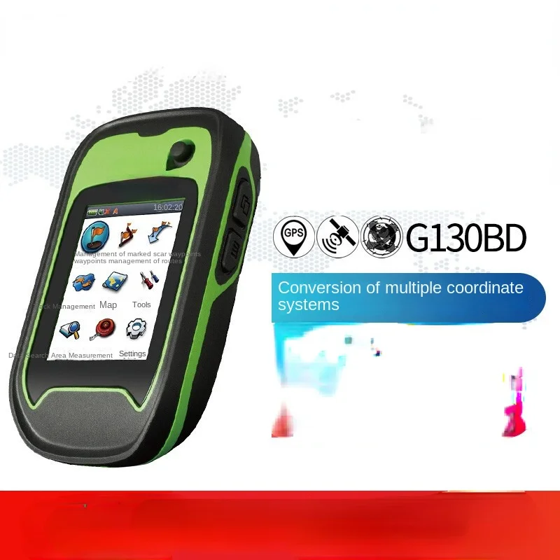 Applicable to G138bd/G130bd Outdoor Handheld GPS Locator Beidou Longitude and Latitude Locator Mapping