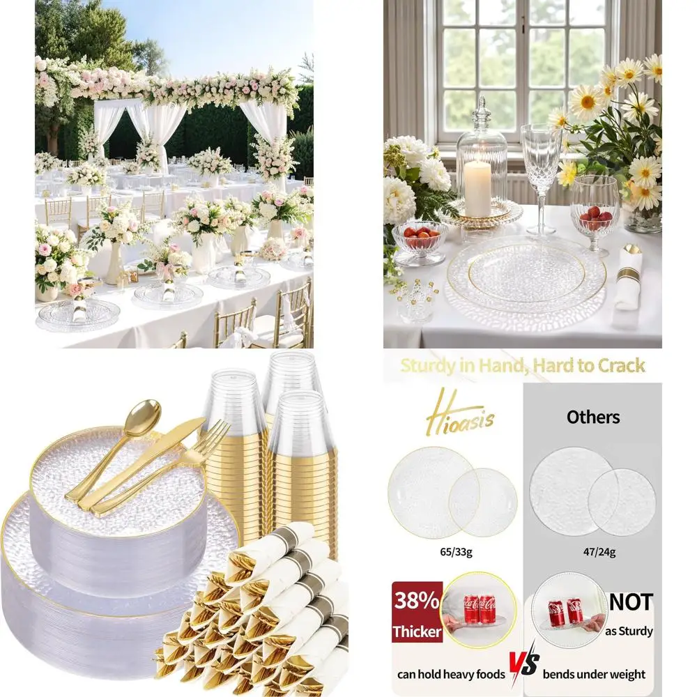 Set Of 350 Clear Go…