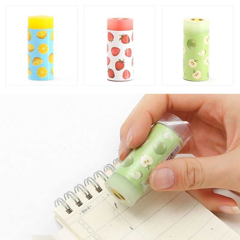 Creative Fruit Erasers Cartoon Cute Erasers Children Gift School Stationery and Office Supplies